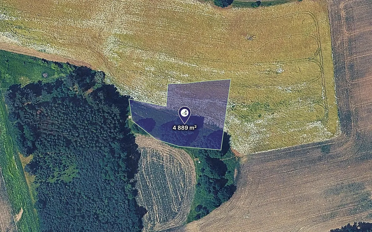Prodej louky 4889 m²